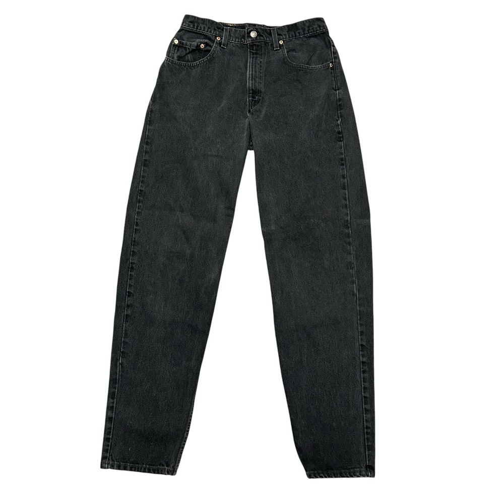 Vintage Levis 560 Jeans‎ Mens 33x36* Black Denim Pants Orange Tab Loose Balloon